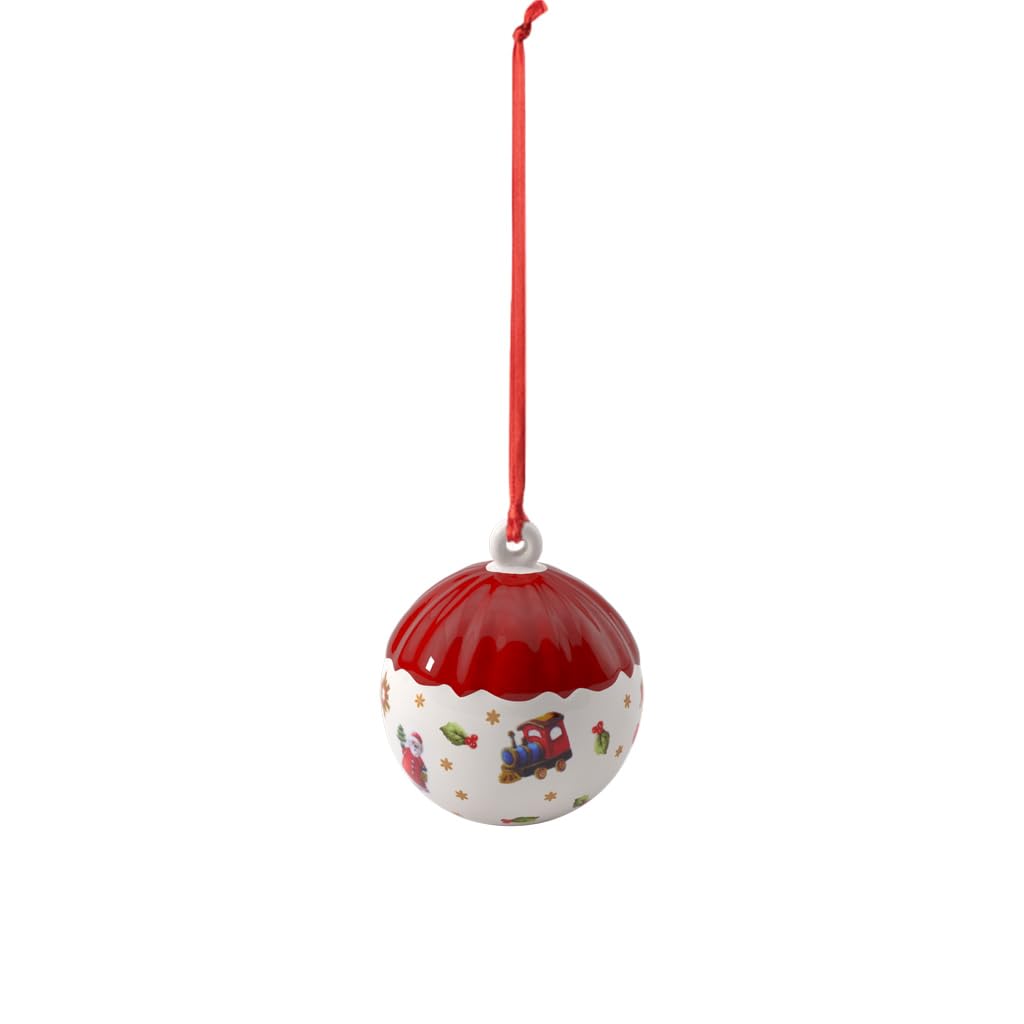 Villeroy und Boch Kugel Figur, Porzellan, Weiss, 6 cm