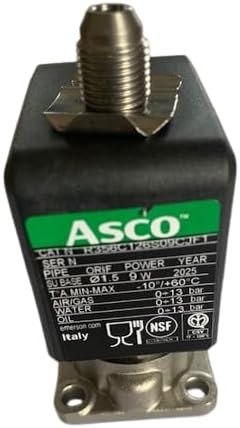 Rancilio 24V Gruppenventil 3/2 Wege-Ventil Magnetventil schwarz