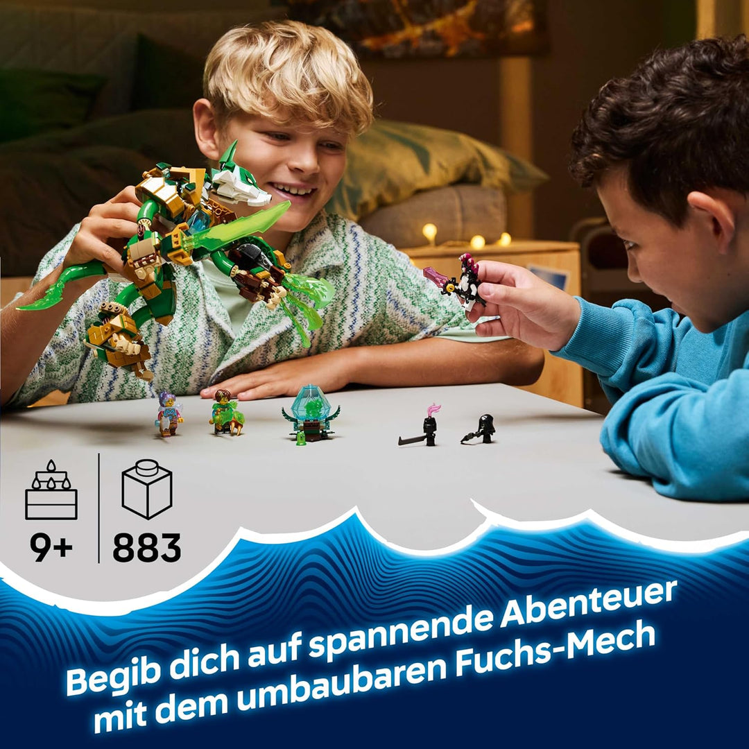 LEGO DREAMZzz 2in1 Fuchs-Wächtermech - Actionfigur, verwandelbar in Fuchskrieger - inkl. 3 Minifigur