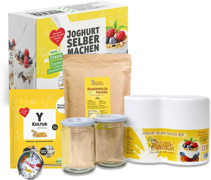 Joghurt selber Machen - Starter Set (ohne Strom) inkl.
