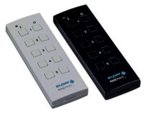 Easywave RT345005E0101 Handsender RT34 5-Kanal 5xein/aus weiss, glänzend, Mehrfarbig
