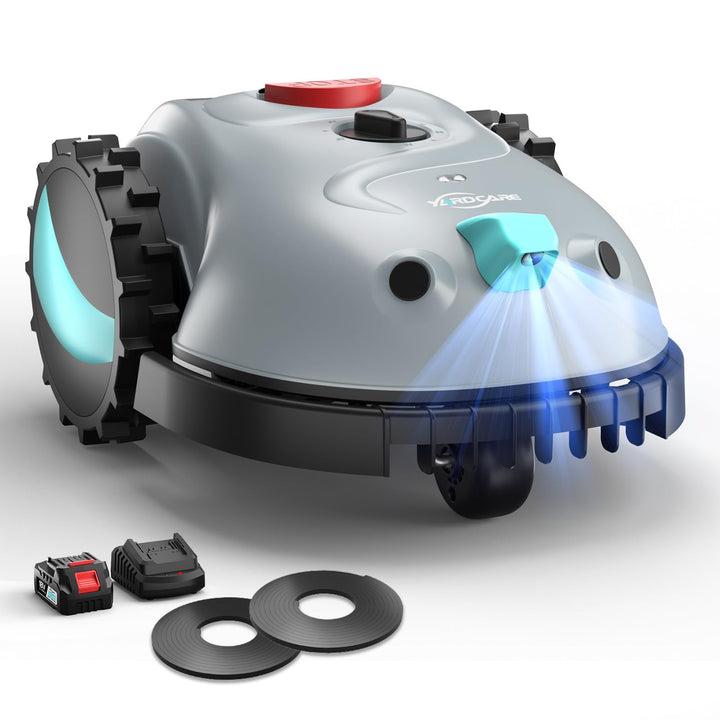 (2026 Upgrade) YARDCARE V100 Mähroboter ohne Begrenzungskabel, mit Vision Navigation, 150 Hindernise