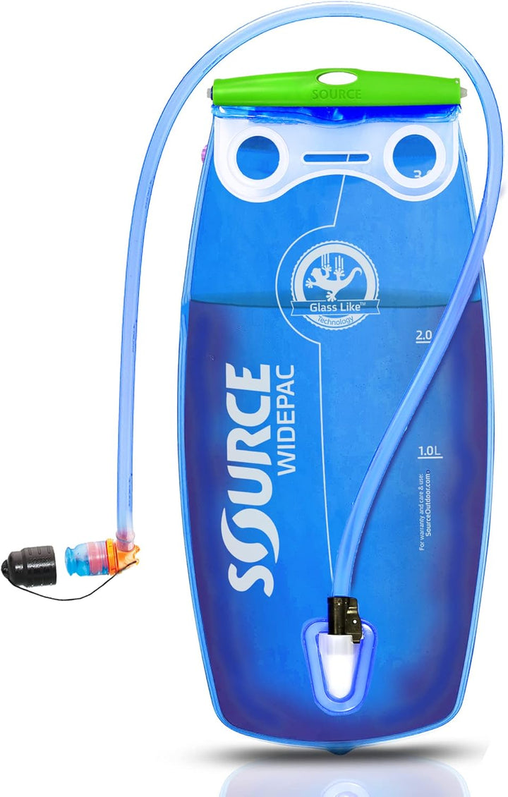 Source Wasserbehälter Widepac Transparent/Blau 3 Liter Single, Transparent/Blau 3 Liter Single