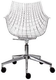 Kartell Papierkorb 4670-SI undurchsichtig Silber