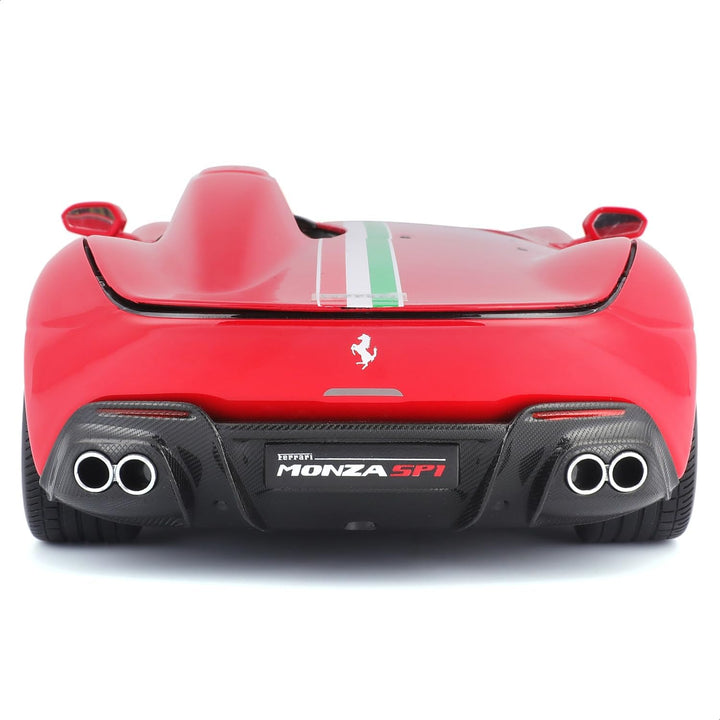 Bburago 18-16909 Ferrari Monza SP1 Modellauto im Massstab 1:18, Verschiedene Designs und Farben