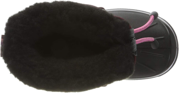 Viking Unisex Kinder IstindSchneestiefel 38 EU Dark Pink Black, 38 EU Dark Pink Black