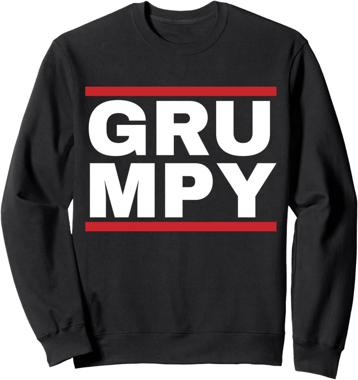 Grumpy Shirt für Damen und Herren im 80er-Jahre-Stil, Grampa Mama Papa Sweatshirt