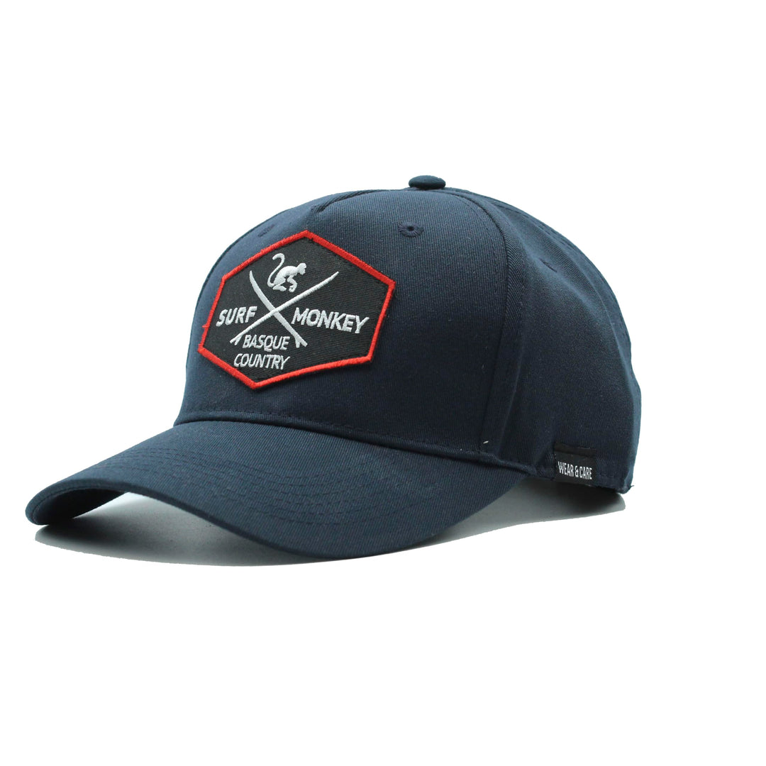 SURF MONKEY Baseball Cap Verstellbare Kappe - Recycelt - Mützen für Damen und Herren Einheitsgrösse