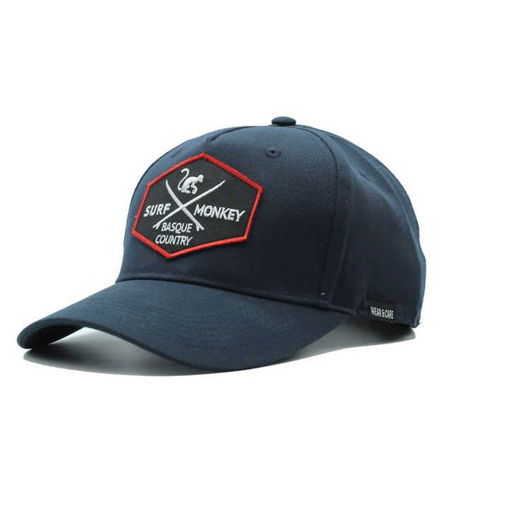 SURF MONKEY Baseball Cap Verstellbare Kappe - Recycelt - Mützen für Damen und Herren Einheitsgrösse