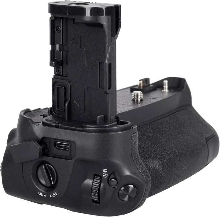 ayex Batteriegriff Kompatibel mit Canon EOS-R & EOS Ra + 2 x LP-E6N Akkus kompakter bequemer Handgri