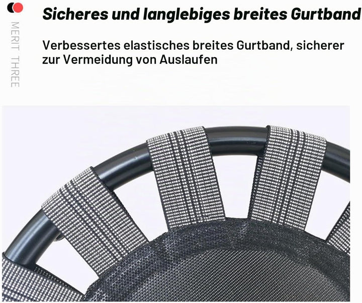 Kleines Trampolin,Trampolin Indoor | Übungs-Sprungbett,Zusammenklappbares Trampolin mit Einer maxima