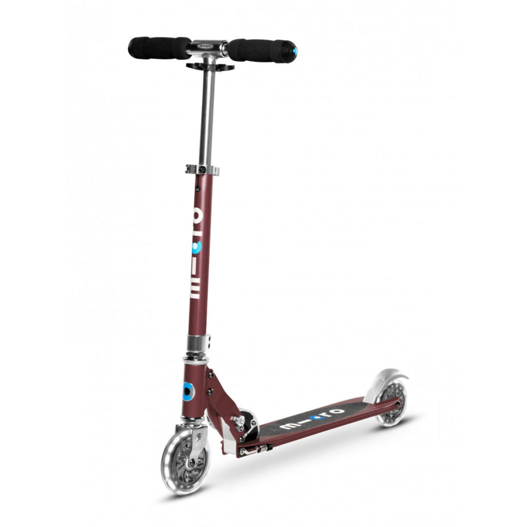 micro™ Sprite LED Kinder Kinderscooter | Cityroller mit LED-Rollen | klappbar und Lenker höhenverste