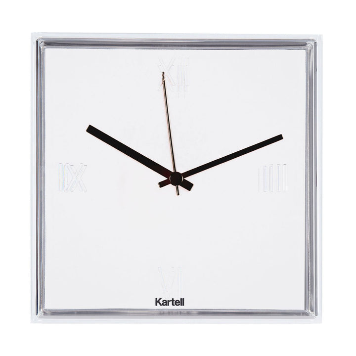 Kartell Tic und Tac, Wall Clock, Weiss Deckende Farben, Weiss