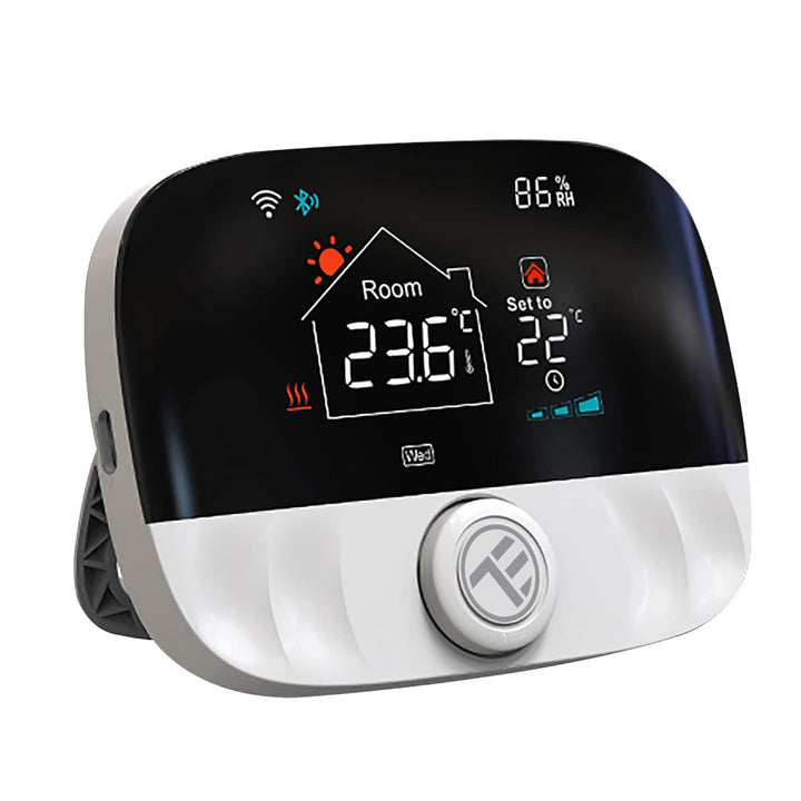 TELLUR SMART WiFi Thermostat, WLAN Raumthermostat Tuya, Internetsteuerung, Wochen/Tagesplan, Sprachs