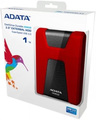 ADATA AHD650-2TU31-CRD external hard drive 2000 GB Blue 2 TB rot, 2 TB rot