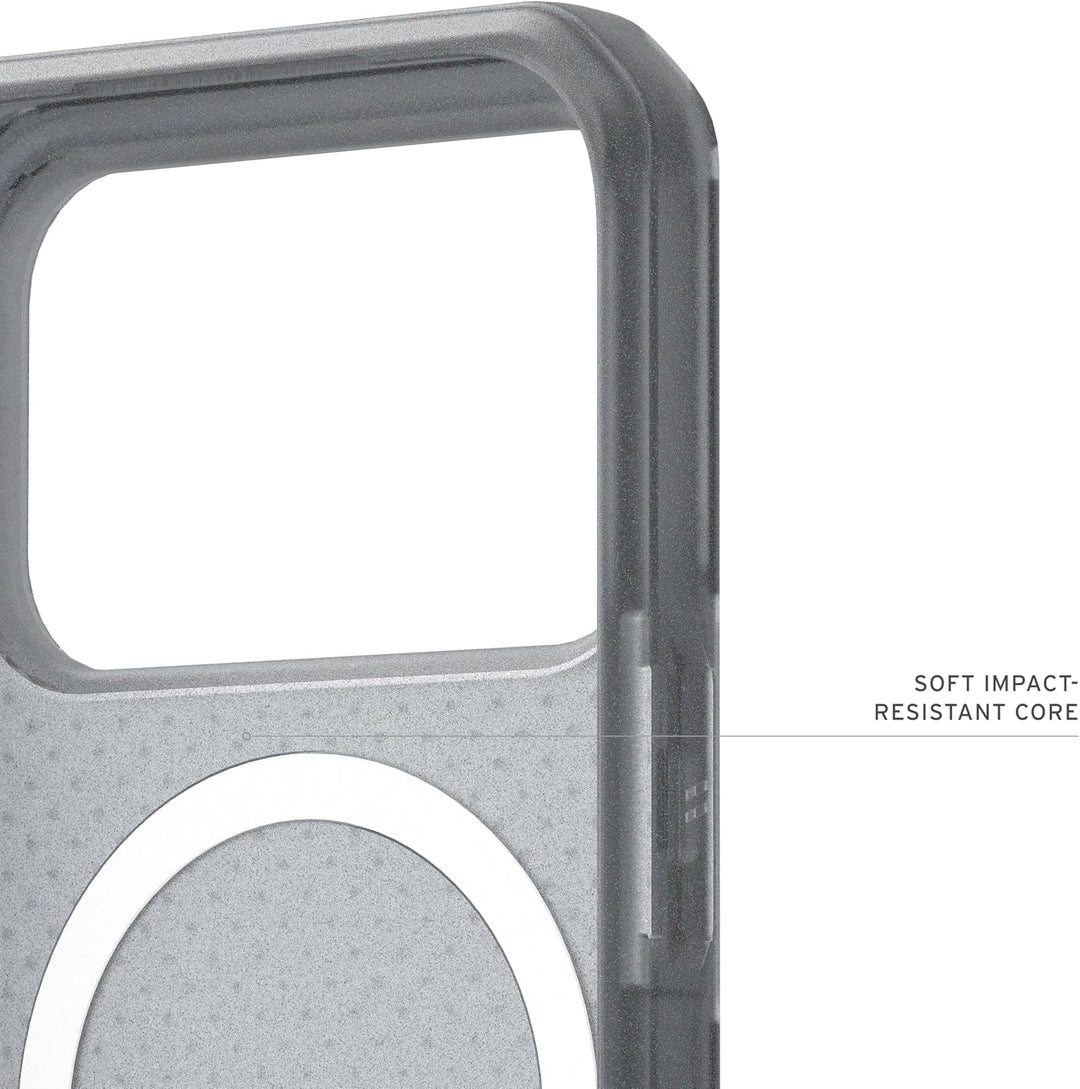URBAN ARMOR GEAR Dot Case Apple iPhone 17 Pro Hülle (Magnetring, Abgeflachte Ecken, Wireless Chargin