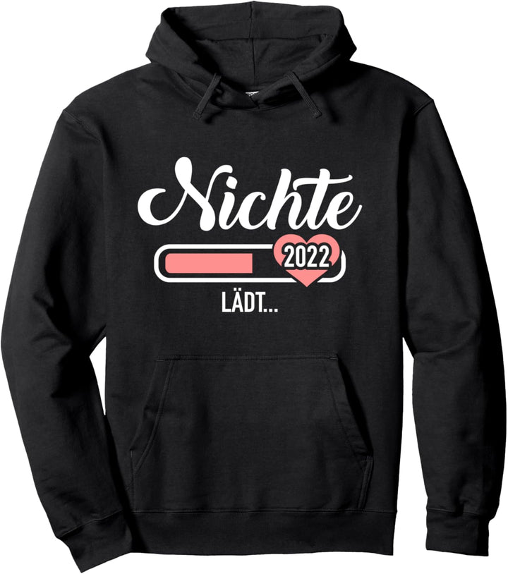 Nichte 2022 lädt Schwangerschaft verkünden Pullover Hoodie
