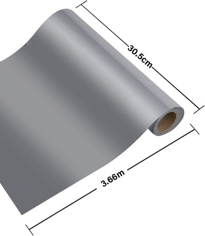 Zwanzer Plotterfolie Textil,30.5cm× 3.66m Flexfolie für Cricut und Silhouette Cameo,Verwendet in DIY