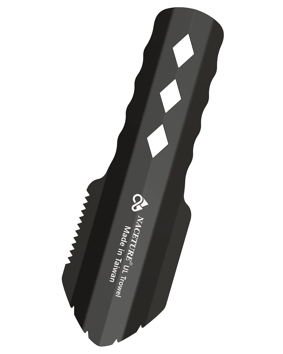 NACETURE Ultraleichte Backpackkelle aus Aluminium, kleines Töpfchen-Multitool mit längerem Griff, un