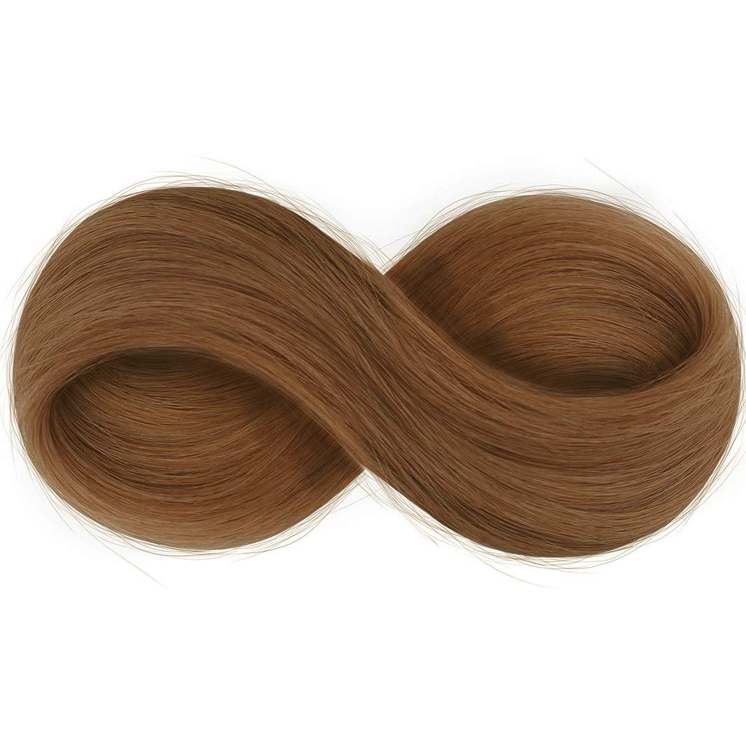 Tape In Extensions 50 cm Virgin Echthaar 10er Set Kastanienbraun 50 cm #6 kastanienbraun, 50 cm #6 k