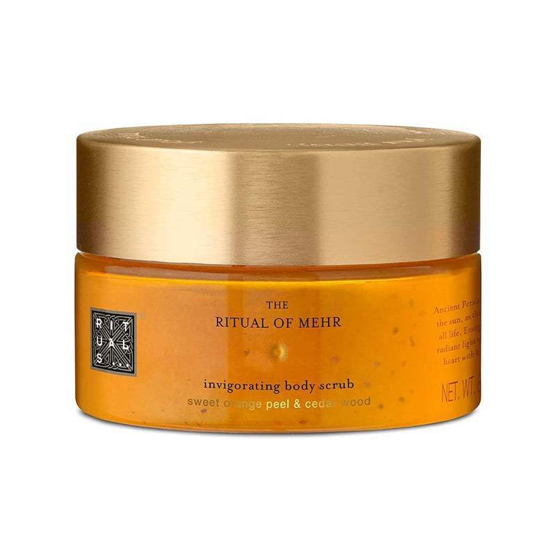 Rituals The Ritual of Mehr Body Scrub with sweet Orange Peel & Cedar Wood Inhalt: 125g Körperpeeling