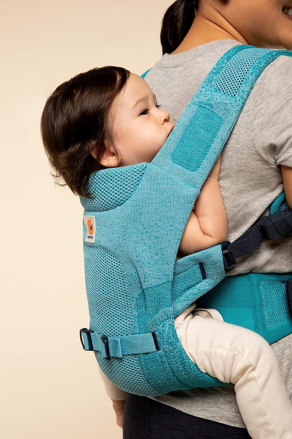 Ergobaby Aerloom Babytrage für Neugeborene bis zum Kleinkind, 3-Positionen Ergonomische Babybauchtra