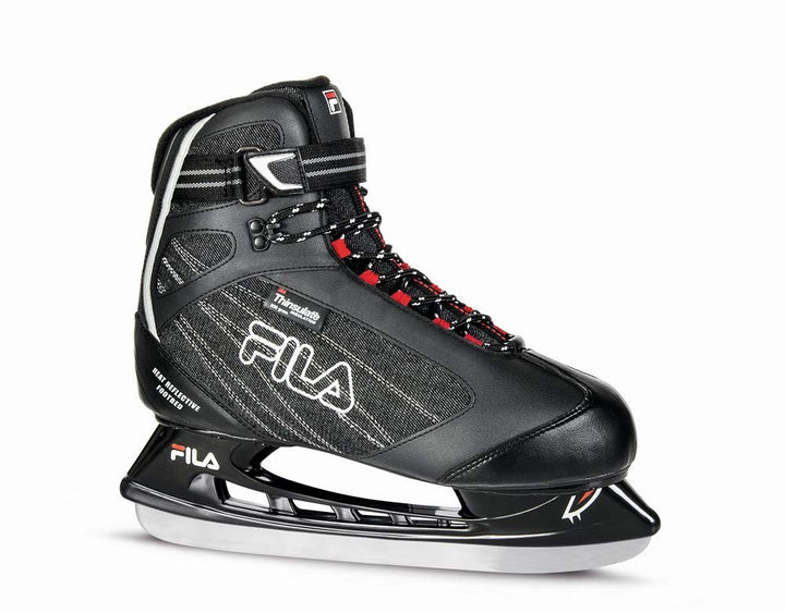 Fila Schlittschuh Justin 47 Schwarz/Jeans, 47 Schwarz/Jeans