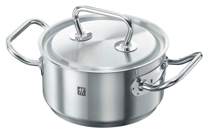 ZWILLING Twin Classic Bratentopf mit Deckel, 16 cm, 1,5 L, Induktionsgeeignet, Edelstahl, 16 cm