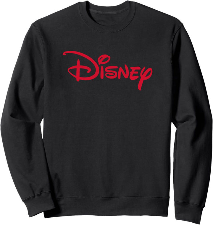 Disney Classic Logo Red Sweatshirt