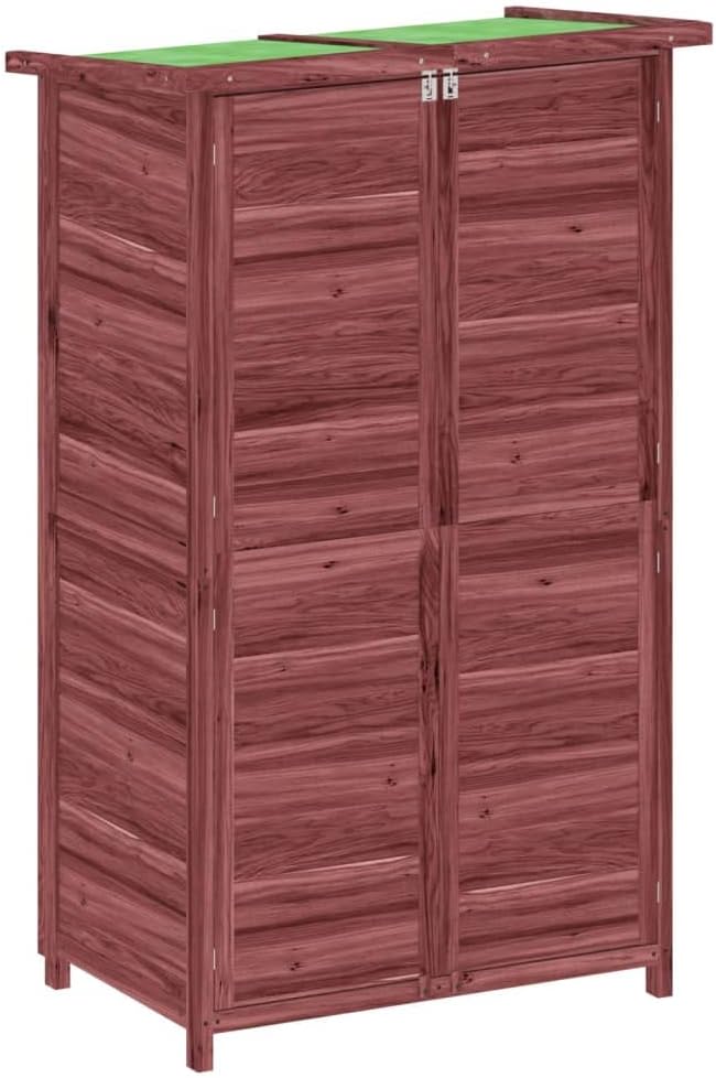 Festnight Gartenhaus Klein Holz Geräteschuppen Holz Gartenschrank Für Den Aussenbereich,Gerätehäuser