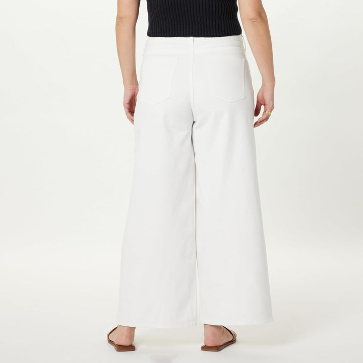 The Drop Jeans für Damen, Frida Relaxed Fit 34 Weiss, 34 Wei&#xDF;