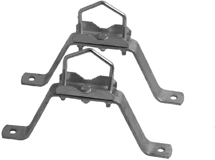 A.S.SAT Feuerverzinkter Stahl- Wandhalter 2-teilig 15cm Wandabstand