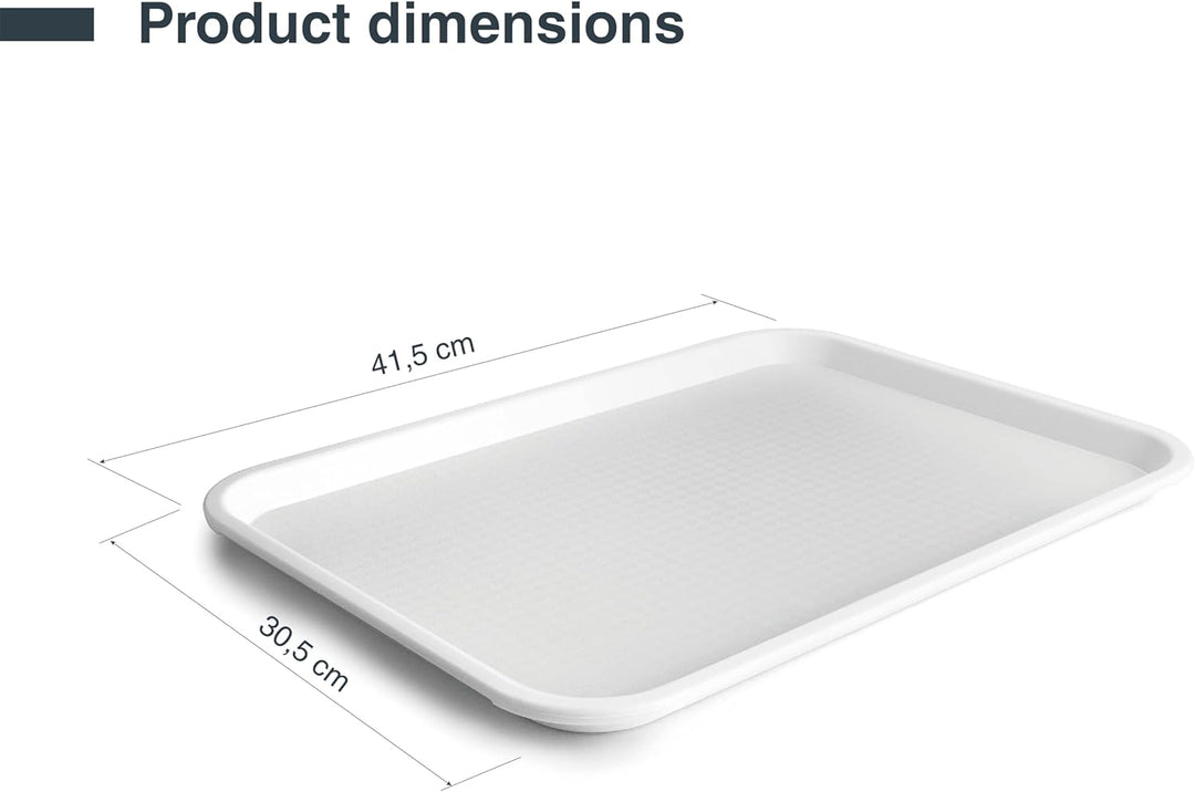 Lacor - 66997 - Serviertablett, Serviertablett, Polypropylen, BPA-frei, Stapelbar, Widerstandsfähig,