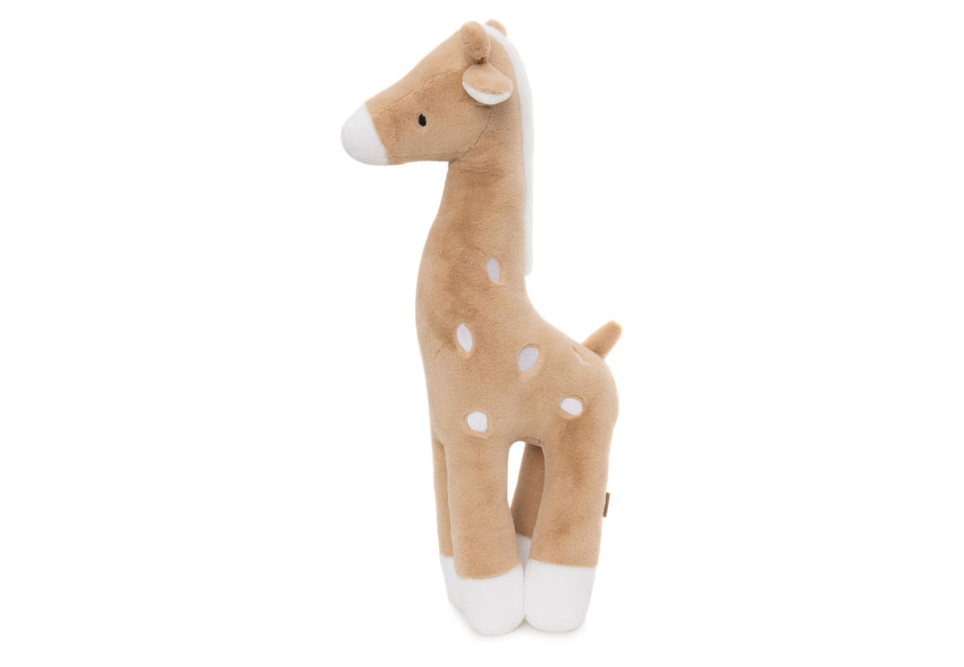 Jollein Kuscheltier XL - Giraffe, Biscuit - 100% Polyester - 52x18,5x23cm - Giraffe Plüschtier Giraf