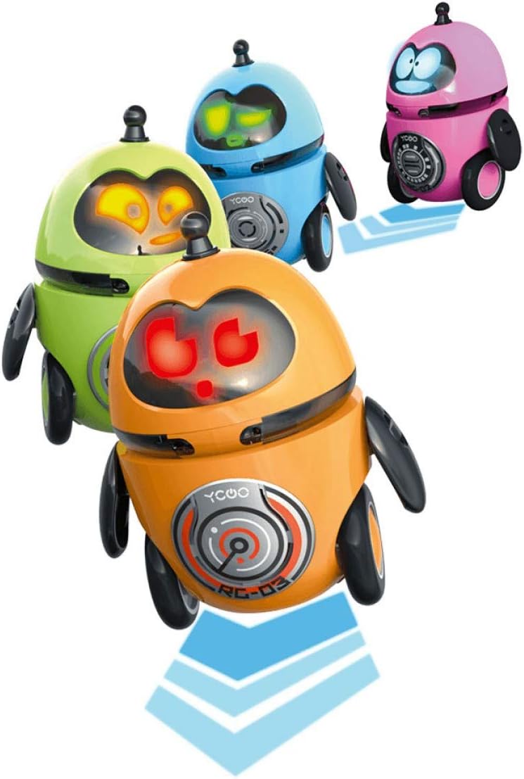 YCOO 88575 Follow ME Droid by Silverlit, Miniroboter für Kinder, Folgen einander, mit Bewegungssenso
