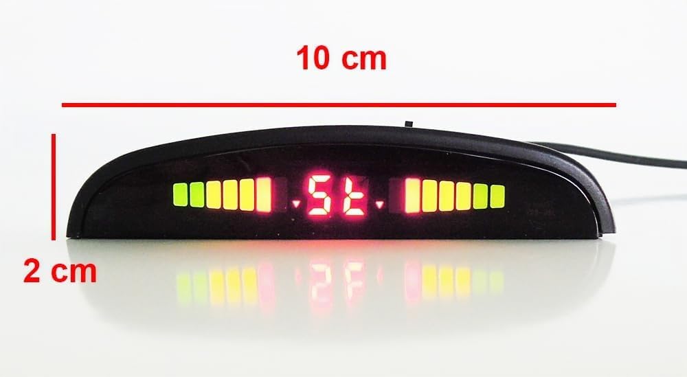 Proxel - Unsichtbare elektromagnetische Parksensoren, hinten, EPS-Dual 4.0 mit Display, ohne Bohren
