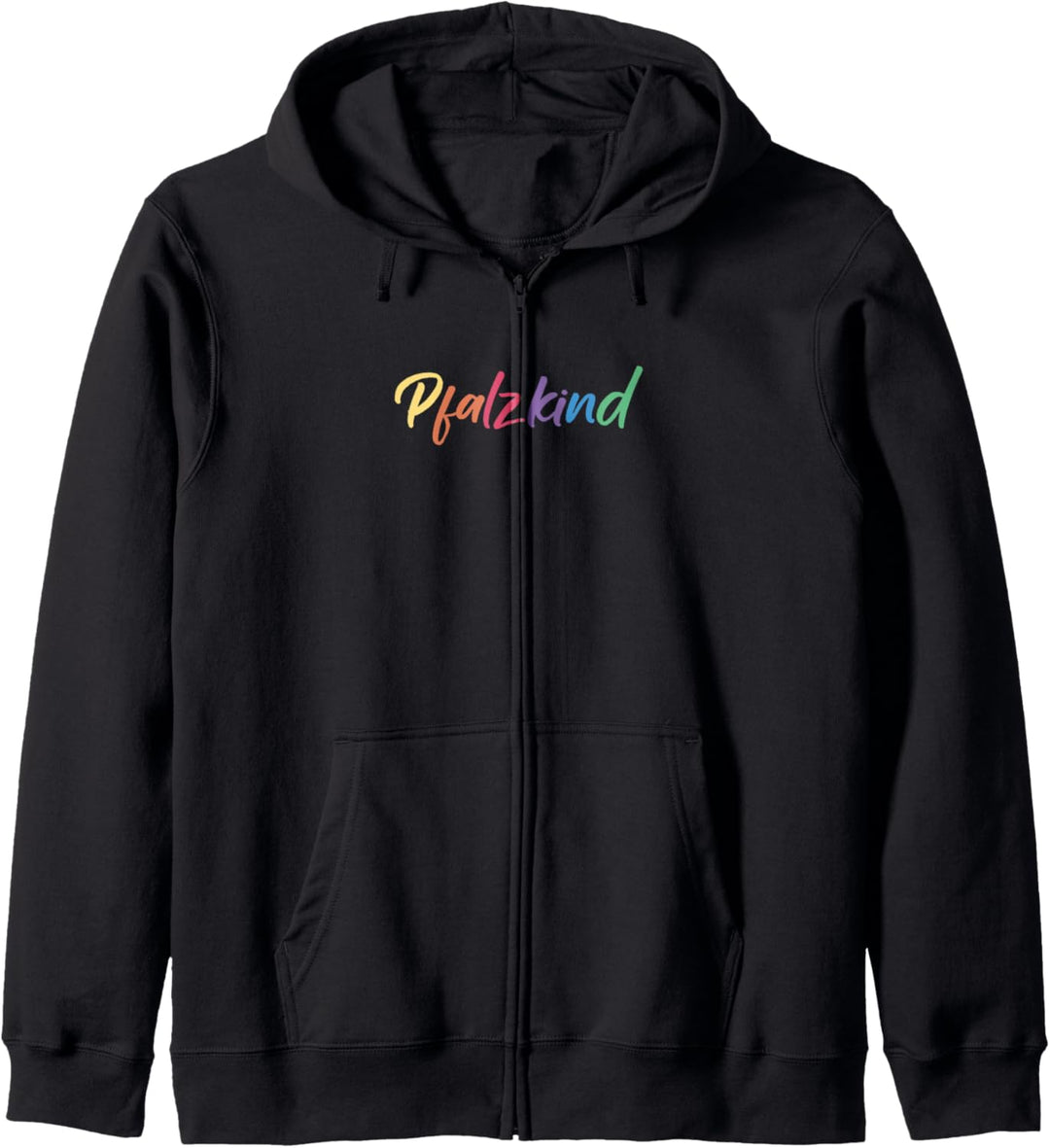 Pfalzkind Pfalz Pfälzer Regenbogen Kapuzenjacke