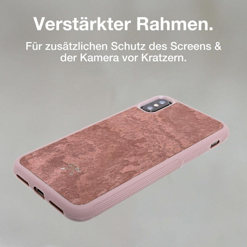 Woodcessories - Bumper Case kompatibel mit iPhone 11 Hülle, iPhone Xr Hülle, EcoBump Canyon Rot, Can