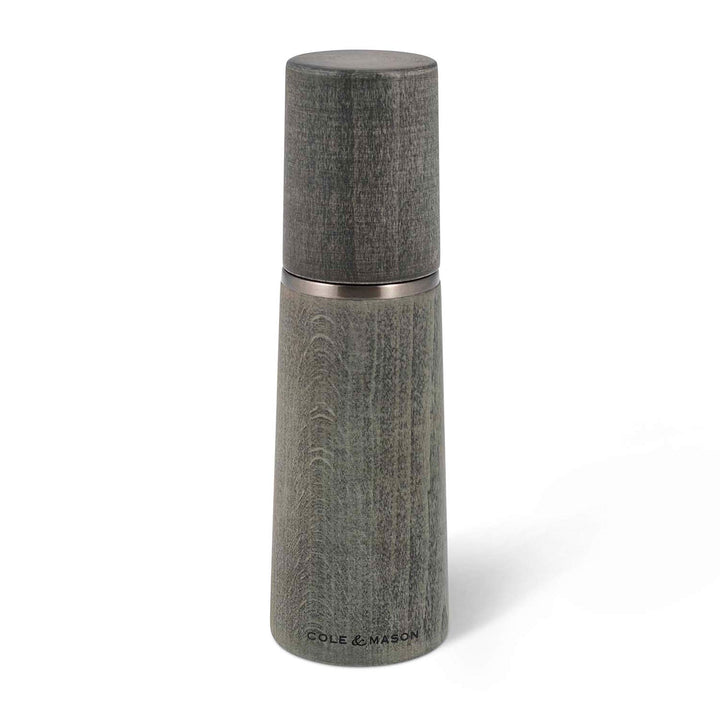 Cole & Mason H322020 Marlow Pfeffermühle, Grau, Buchenholz, 185mm, Precision+, Enthält 1 x Pfeffermü