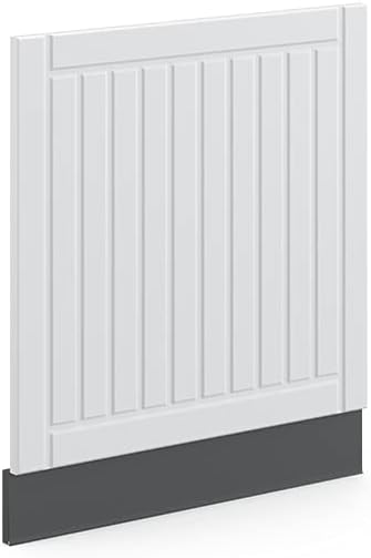 Vicco Frontblende Fame-Line, Anthrazit/Weiss, 60 cm ohne Arbeitsplatte