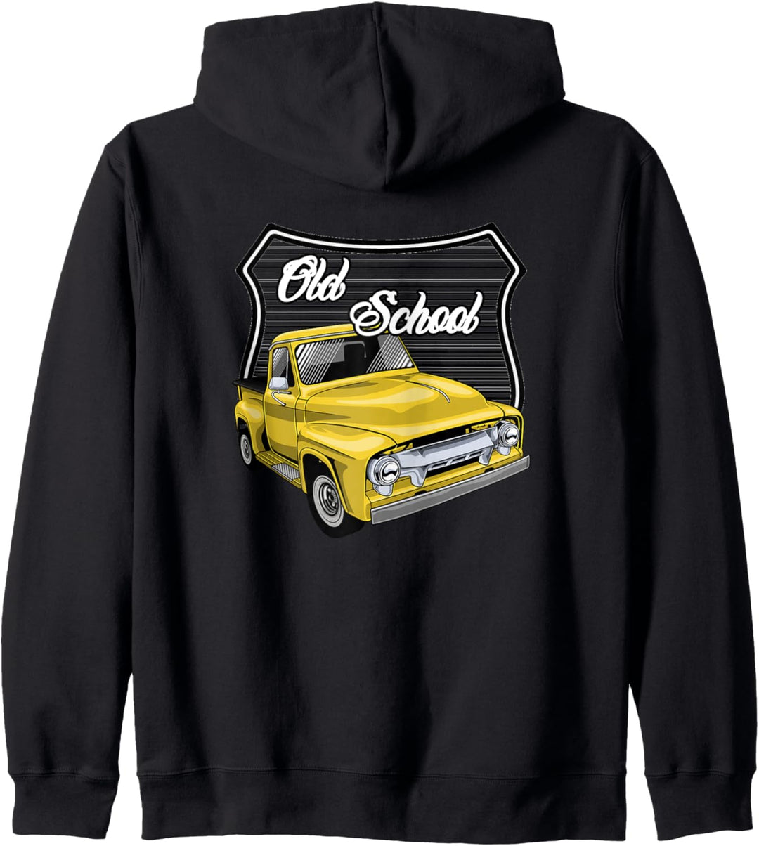 Vintage Hotrod, Classic Truck, Herren Old School Hot Rod Kapuzenjacke