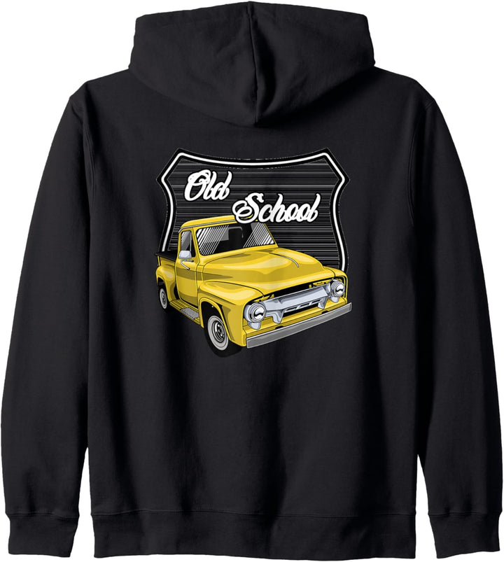 Vintage Hotrod, Classic Truck, Herren Old School Hot Rod Kapuzenjacke
