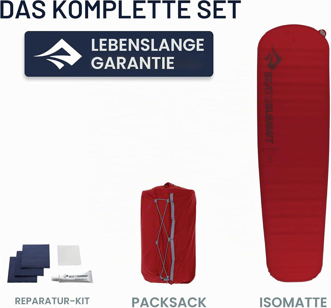 Sea to Summit Comfort Plus S.I Sleep Mat (Regular) - SS23 - Einheitsgrösse Konisch – Normal (182,9 x