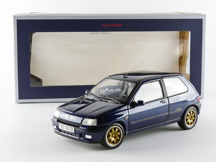 Norev nv185230 Massstab 1: 18 "Renault Clio Williams 1993 blau spritzgussmodell Auto