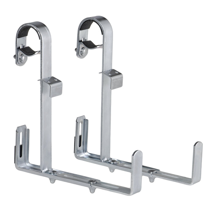 Alba Krapf Blumenkastenhalter Satz verz. Blumenkasten-Halter (RR-3V), Silber