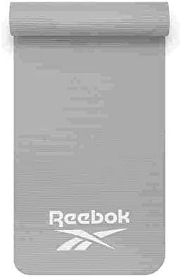 Reebok Trainingsmatte - Rutschfeste Gymnastikmatte aus natürlichem Gummi in 7mm, 10mm, 15mm und vers