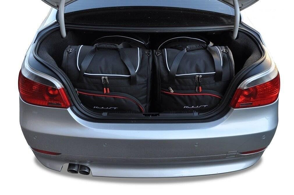 KJUST Dedizierte Reisetaschen 4 stk kompatibel mit BMW 5 LIMOUSINE E60 2003-2010