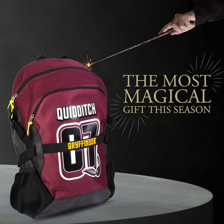 Harry Potter Rucksack, Schultasche, Jugendrucksack, Gepäcktasche, Reiserucksack, Hogwarts Quidditch