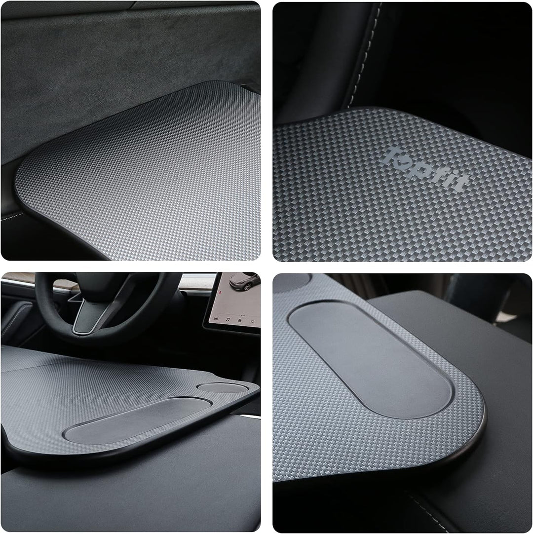 Faltbarer Laptop-Arbeitstisch für Tesla Model 3 Model Y Juniper Highland Lenkradtisch Auto-Tablett A
