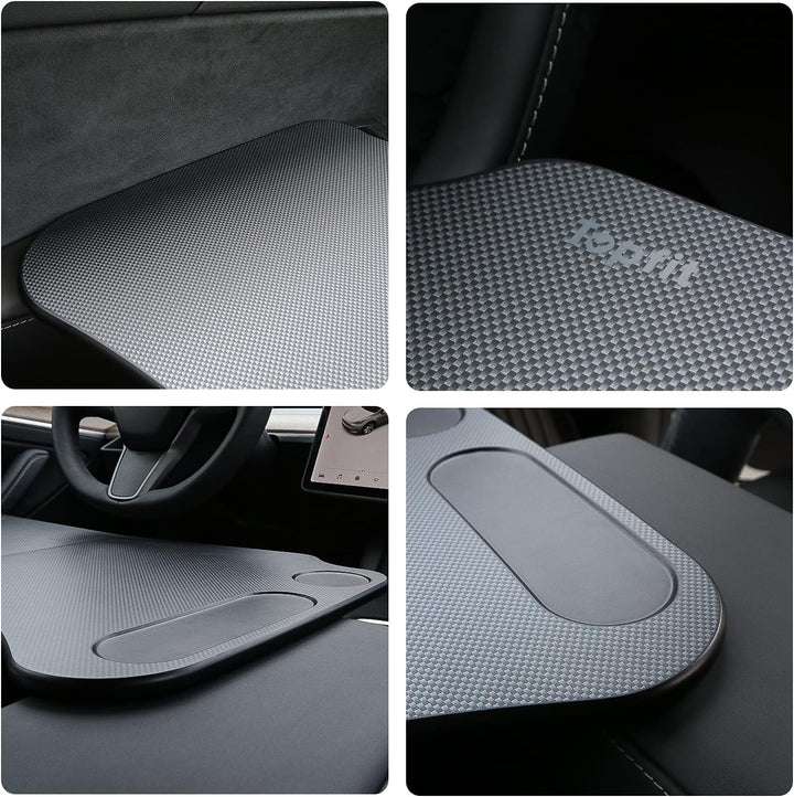 Faltbarer Laptop-Arbeitstisch für Tesla Model 3 Model Y Juniper Highland Lenkradtisch Auto-Tablett A
